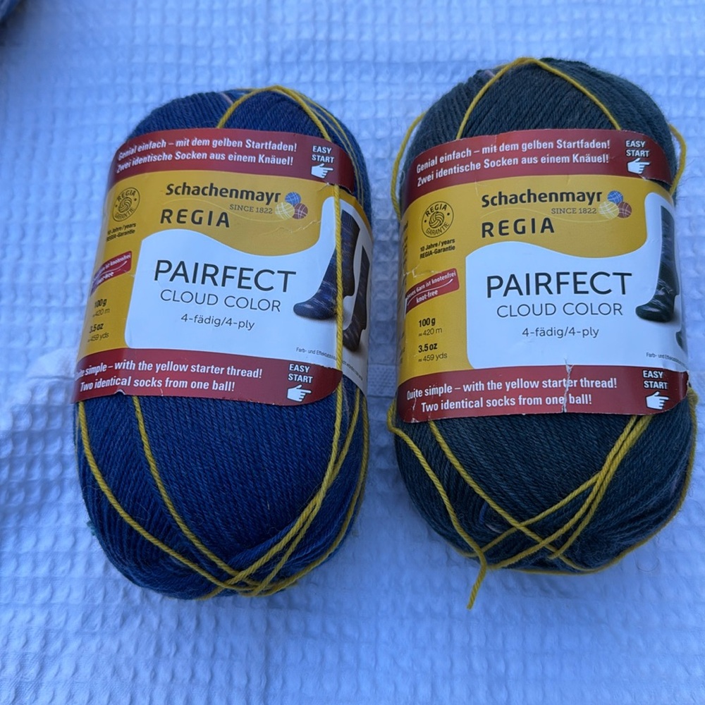 Regia Pairfect sock yarn bundle of 2